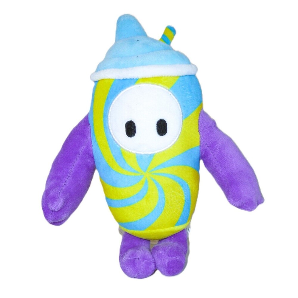 Licensed Fall Guys Plush Toy 8 inch Blue Freeze Bean Costume